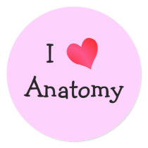 I Love Anatomy stickers by definingyou I Love Anatomy stickers