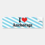 I Love Anchorage Bumper Stickers