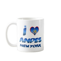 I love Andes, New York Coffee Mugs