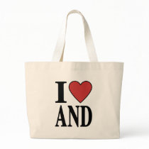 I Love Andorra Canvas Bag