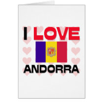 I Love Andorra Cards