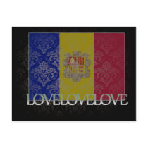 I love Andorra Cool Postcard