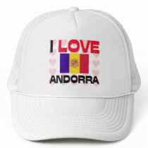 I Love Andorra Trucker Hat