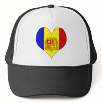 I Love Andorra Trucker Hats