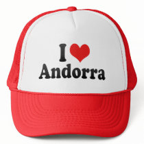 I Love Andorra Trucker Hats