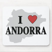 I Love Andorra mousepads by teyes143 I Love Andorra mousepads