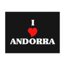 I Love Andorra Post Cards