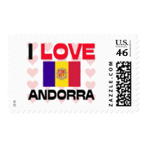 I Love Andorra postage