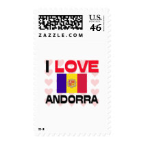 I Love Andorra postage