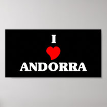 I Love Andorra Poster