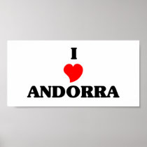 I Love Andorra Print