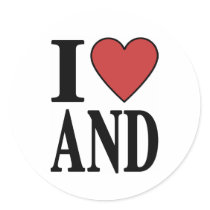 I Love Andorra stickers