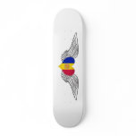I Love Andorra -wings Custom Skate Board