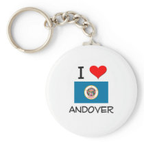 I Love Andover Minnesota Key Chains