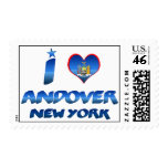 I love Andover, New York postage