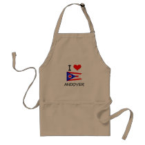 I Love Andover Ohio Apron