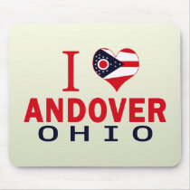 I love Andover, Ohio Mouse Pads