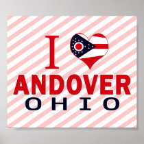 I love Andover, Ohio Poster