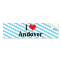 I Love Andover, United States Bumper Sticker