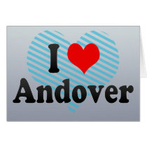 I Love Andover, United States Cards
