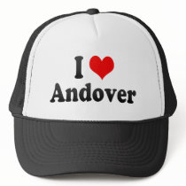 I Love Andover, United States Hat