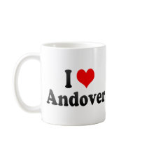 I Love Andover, United States Mug