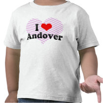 I Love Andover, United States Tees