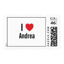 I love Andrea postage by funnycustomtshirts I love Andrea postage