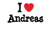 I love Andreas heart custom personalized t-shirts by funnycustomtshirts I love Andreas heart custom personalized t-shirts