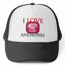 I Love Anemones Mesh Hat