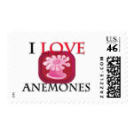 I Love Anemones Stamps