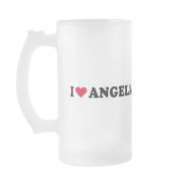 I LOVE ANGELA MUG