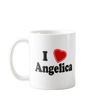 I Love Angelica Mugs