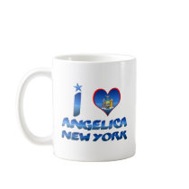 I love Angelica, New York Coffee Mugs