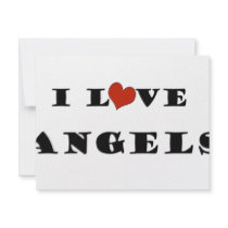 I Love Angels invitations by iloveimiss I Love Angels invitations