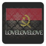 I love Angola Cool Stickers