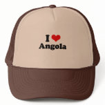 I LOVE ANGOLA HAT