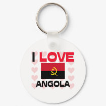 I Love Angola keychains by tshirtshirts I Love Angola keychains