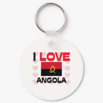 I Love Angola keychains by tshirtshirts I Love Angola keychains