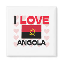 I Love Angola magnets