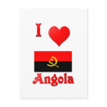 I Love Angola Post Cards