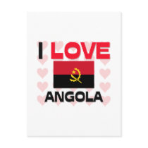 I Love Angola postcards by tshirtshirts I Love Angola postcards