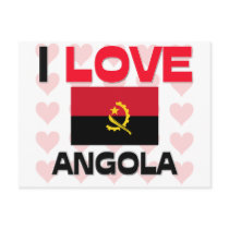 I Love Angola postcards by tshirtshirts I Love Angola postcards