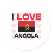 I Love Angola stickers