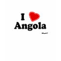 I Love Angola t-shirts