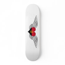 I Love Angola -wings Custom Skateboard