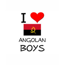 I Love Angolan Boys t-shirts