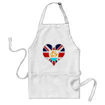 I Love Anguilla Apron