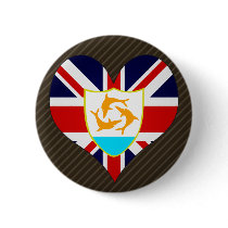 I Love Anguilla Buttons