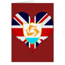 I Love Anguilla Cards